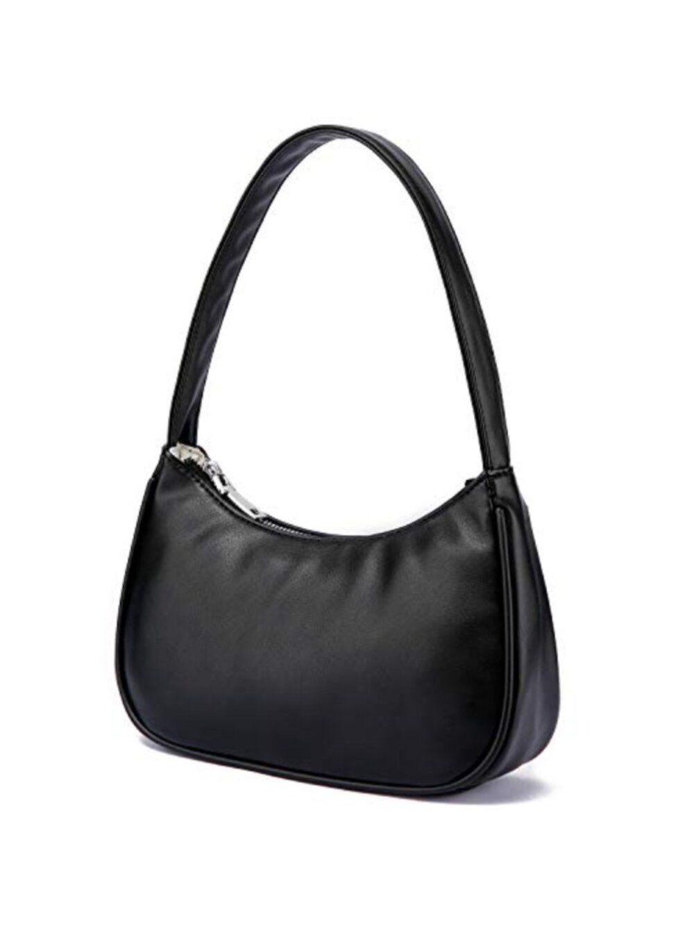 Y2K PU Leather Mini Shoulder Bag Retro Small Purse Crossbody Clutch 90s Style